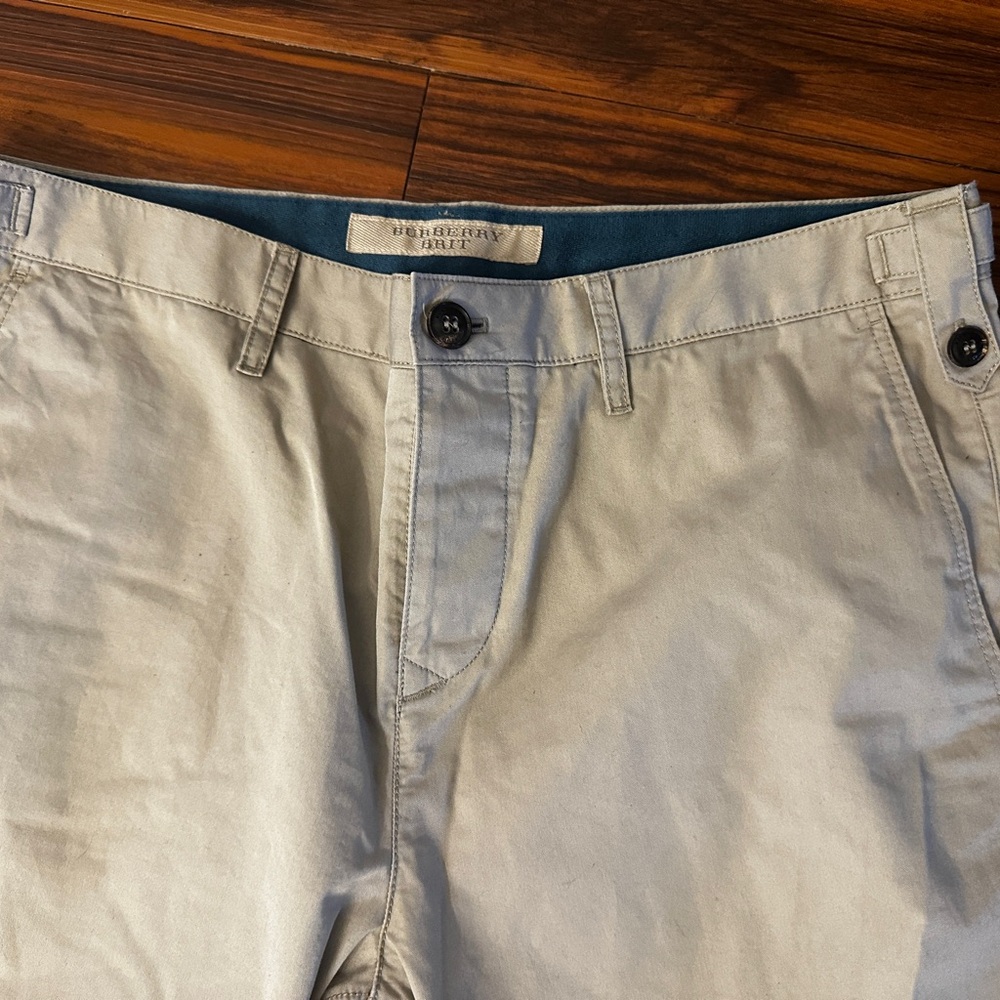 Men's Burberry Beige Pants